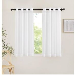 Nicetown Sheer Grommet Curtains